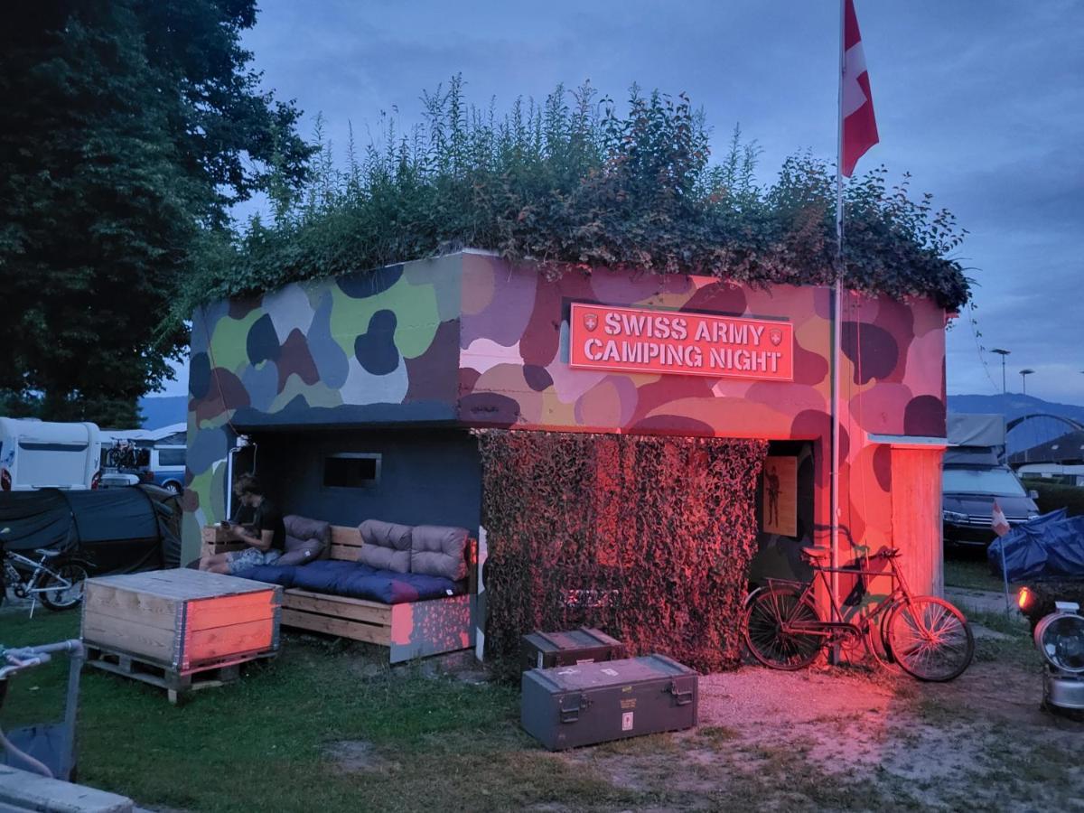 St. Margrethen Swiss Army Camping Night / Militaerbunker מראה חיצוני תמונה